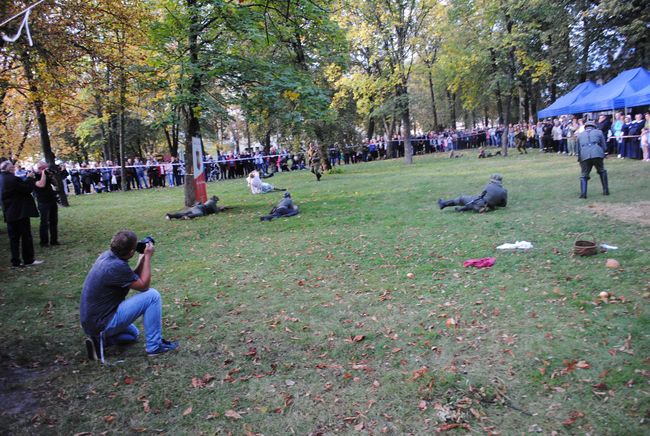 Historyczna inscenizacja w Rudniku nad Sanem