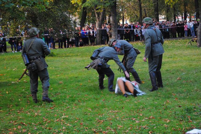 Historyczna inscenizacja w Rudniku nad Sanem