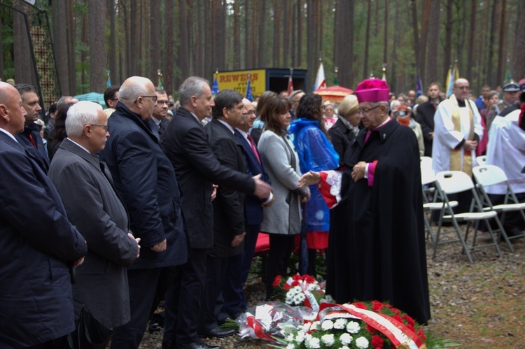 Uroczystości dla uczczenia ofiar hitlerowskiej zbrodni w Piaśnicy