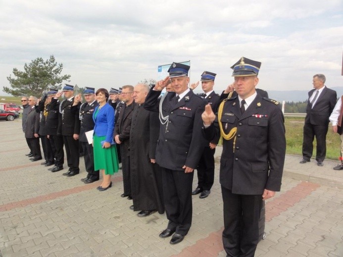 Strażacy na Piątkowej Górze