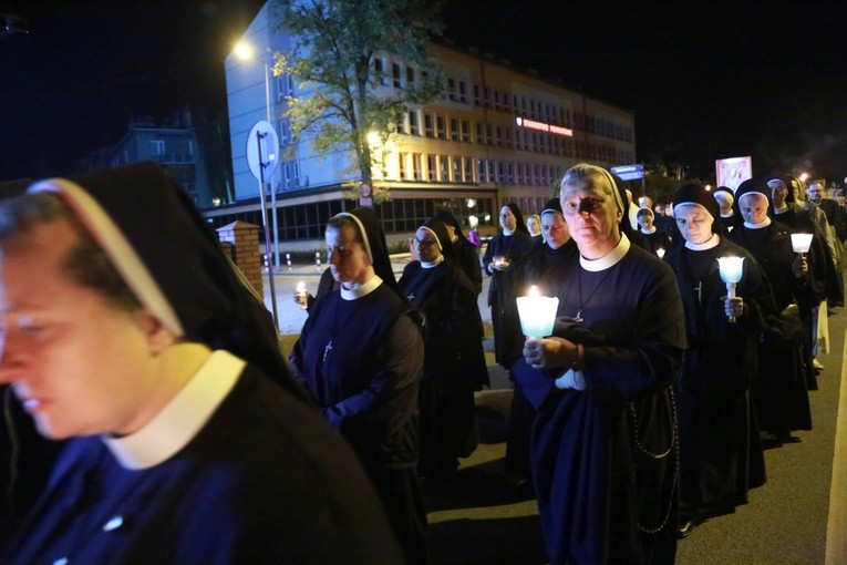 Procesja różańcowa w Tarnowie