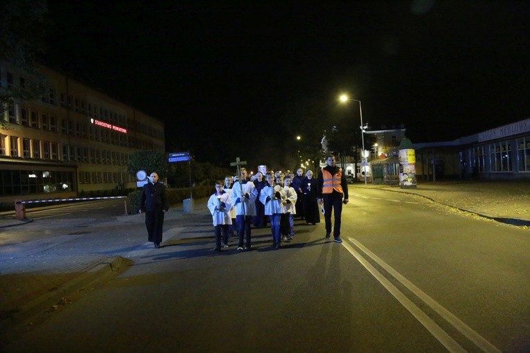 Procesja różańcowa w Tarnowie