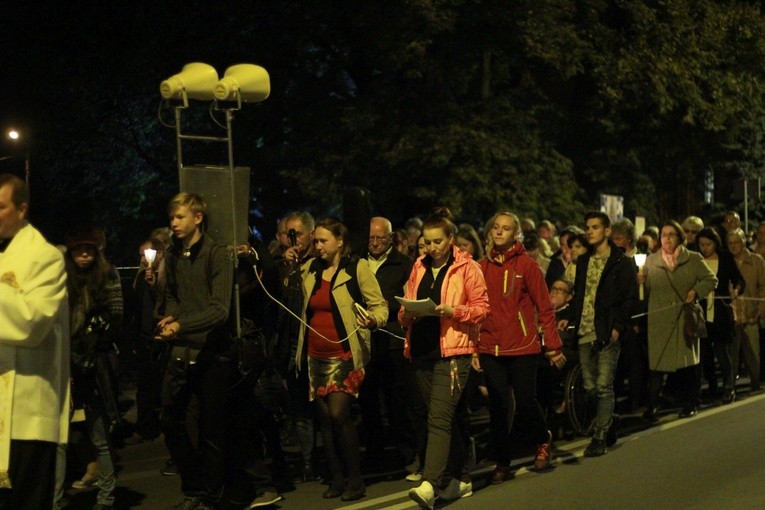 Procesja różańcowa w Tarnowie