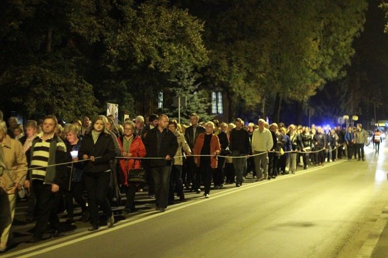 Procesja różańcowa w Tarnowie