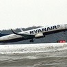 ▲	Pierwszy samolot, który wylądował na lubelskim lotnisku, należał do sieci Ryanair.