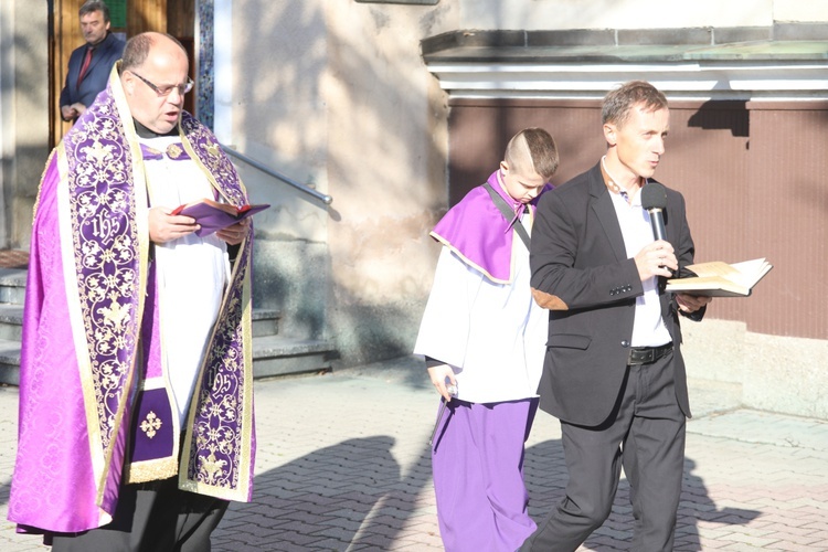 Pogrzeb śp. Moniki Prochot z Międzybrodzia Bialskiego