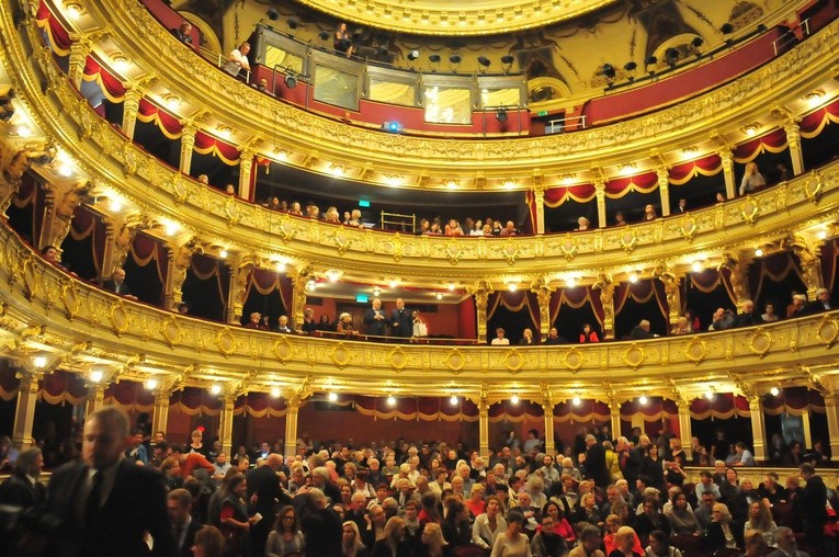 Kurtyna Wyspiańskiego w Teatrze im. Słowackiego