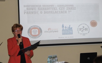 Konferencję otworzyła Lucyna Wiśniewska