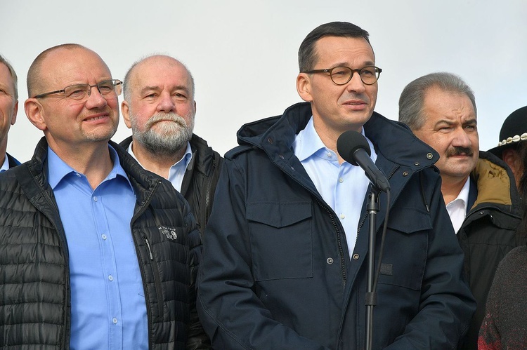 Premier Mateusz Morawiecki pod Giewontem