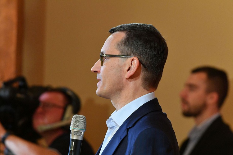 Premier Mateusz Morawiecki pod Giewontem