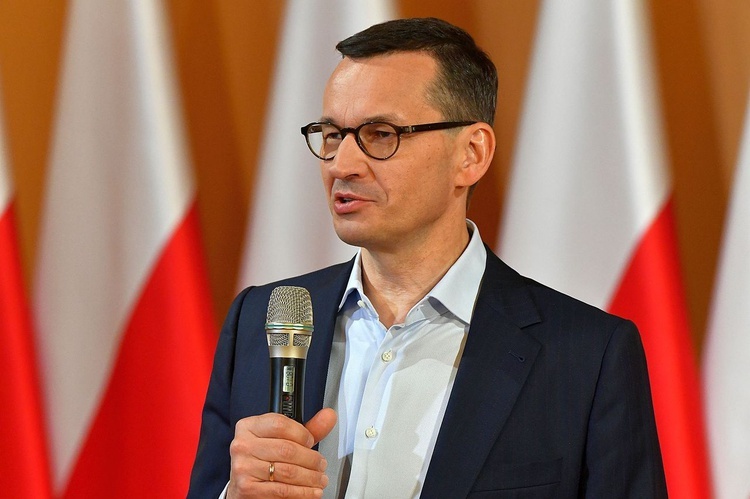 Premier Mateusz Morawiecki pod Giewontem