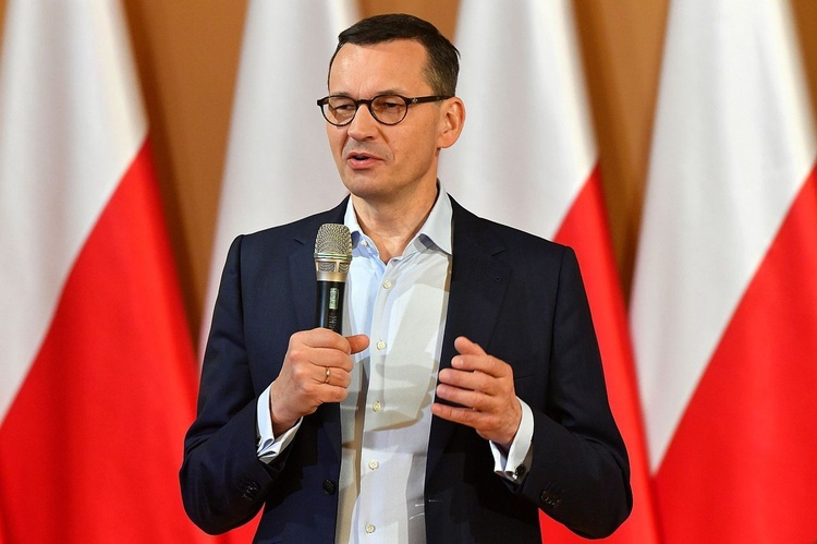 Premier Mateusz Morawiecki pod Giewontem