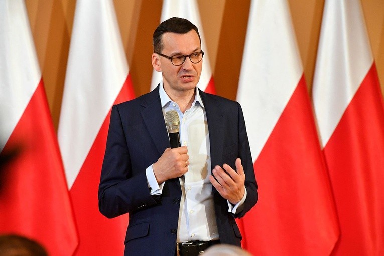 Premier Mateusz Morawiecki pod Giewontem