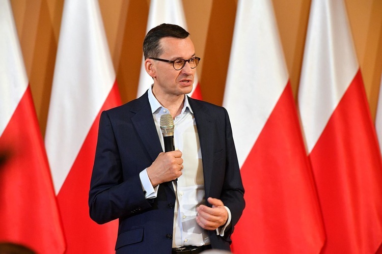 Premier Mateusz Morawiecki pod Giewontem