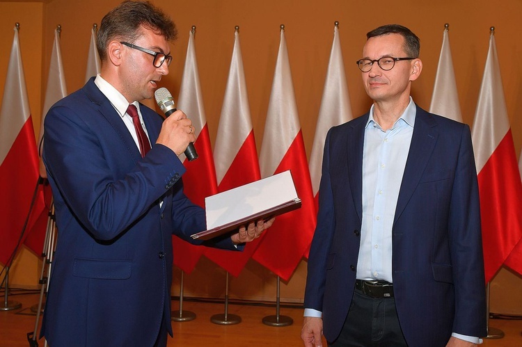 Premier Mateusz Morawiecki pod Giewontem