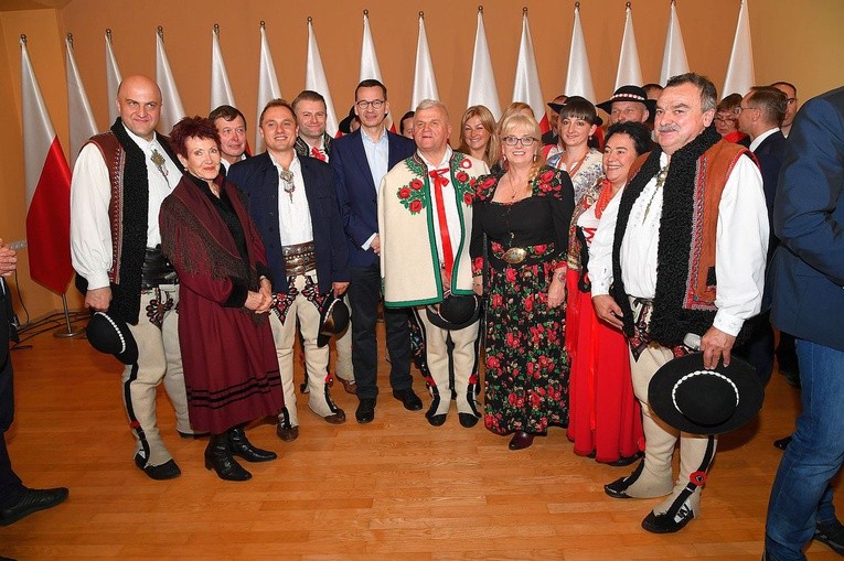 Premier Mateusz Morawiecki pod Giewontem