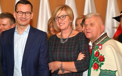 Premier Mateusz Morawiecki pod Giewontem