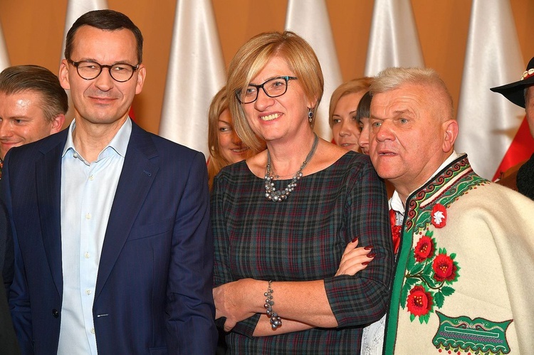 Premier Mateusz Morawiecki pod Giewontem