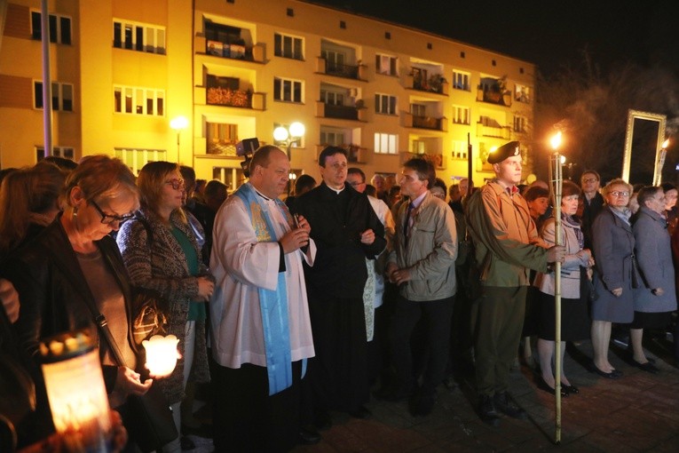 Różańcowa procesja w Czechowicach-Dziedzicach - 2018