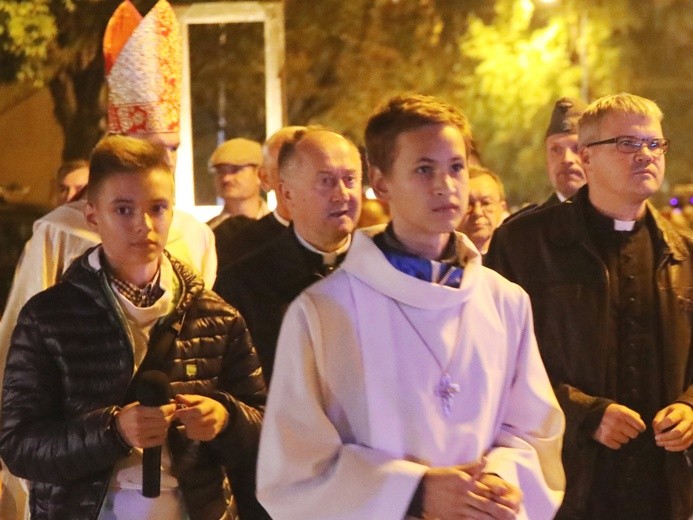 Różańcowa procesja w Czechowicach-Dziedzicach - 2018