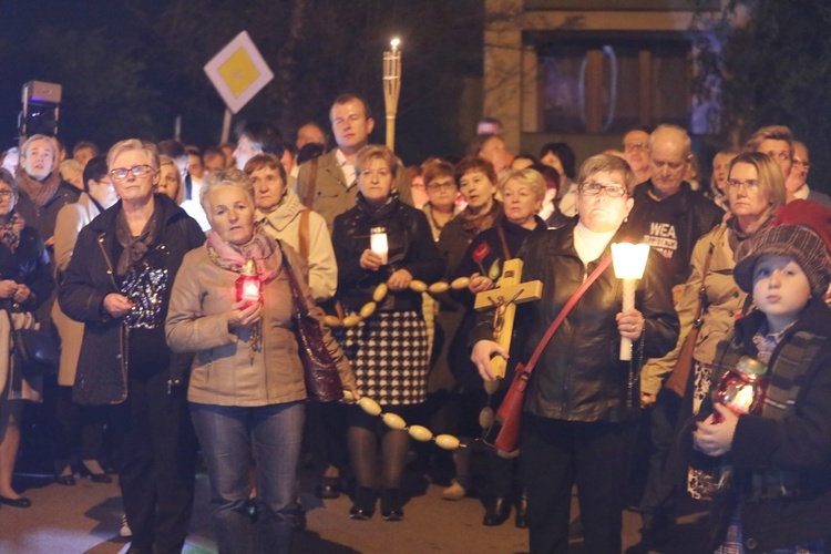 Różańcowa procesja w Czechowicach-Dziedzicach - 2018