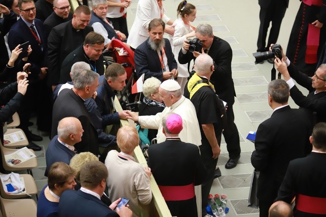 Audiencja u papieża Franciszka