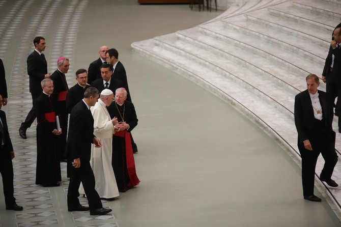 Audiencja u papieża Franciszka