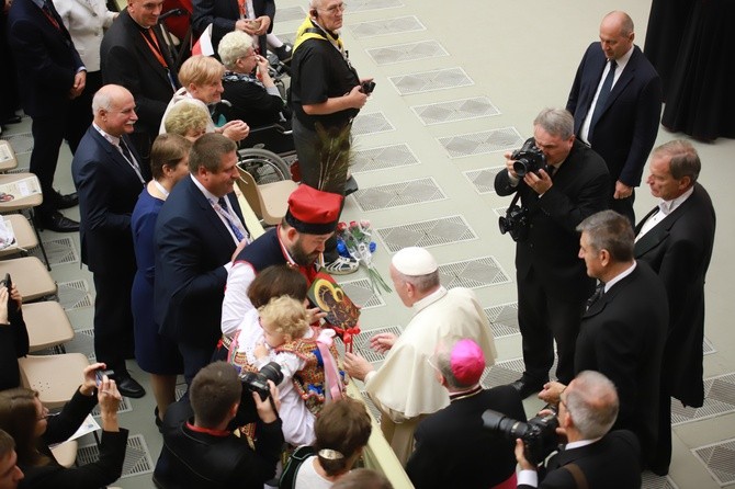 Audiencja u papieża Franciszka