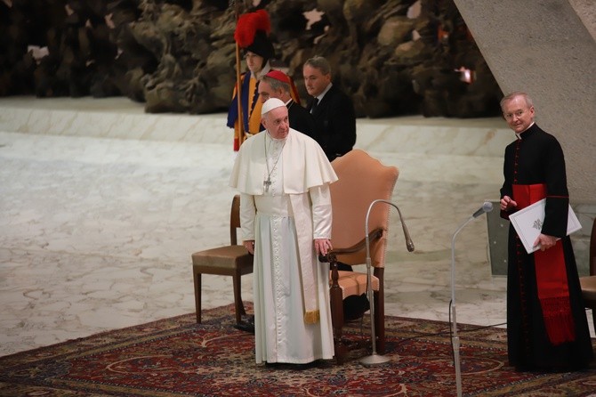 Audiencja u papieża Franciszka