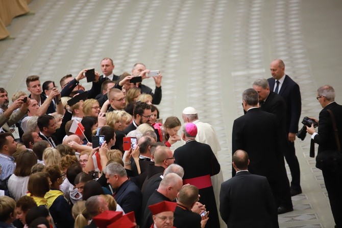 Audiencja u papieża Franciszka