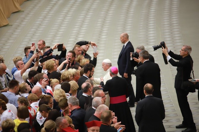 Audiencja u papieża Franciszka