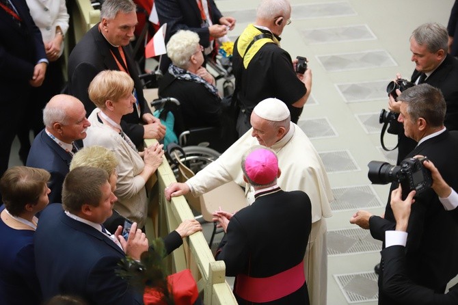 Audiencja u papieża Franciszka