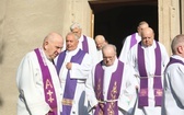 Pogrzeb ks. kan. Henryka Langforta w Lesznej Górnej