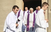 Pogrzeb ks. kan. Henryka Langforta w Lesznej Górnej