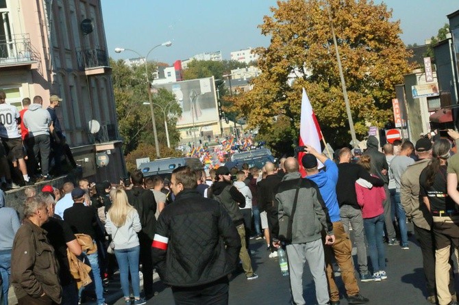 Zamieszki podczas marszu równości