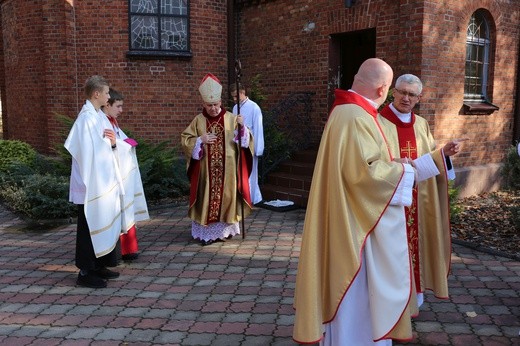 Poświęcenie kościoła w Kaletach Miotku