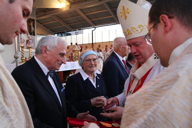 Pielgrzymka trzebnicka 2018 - medale św. Jadwigi Śląskiej