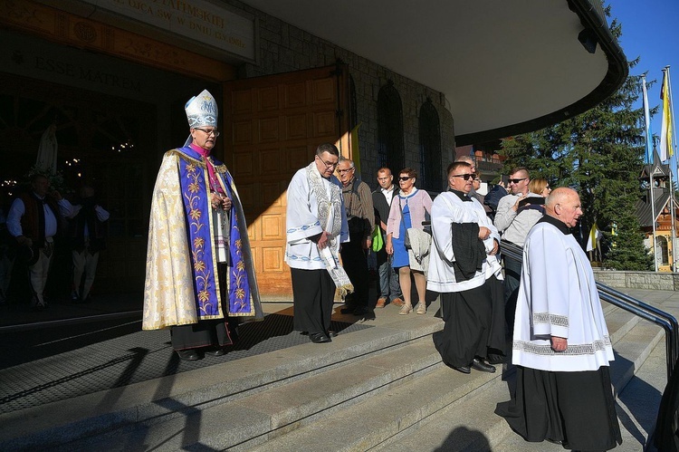 Procesja Fatimska ulicami Zakopanego