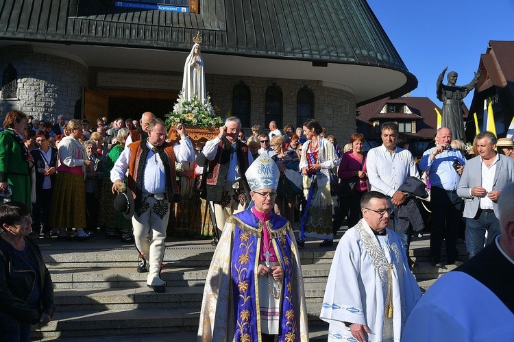 Procesja Fatimska ulicami Zakopanego