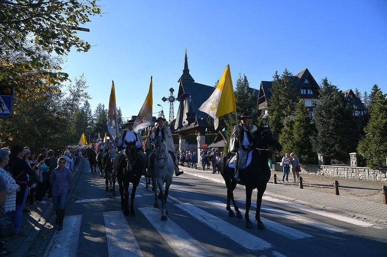 Procesja Fatimska ulicami Zakopanego
