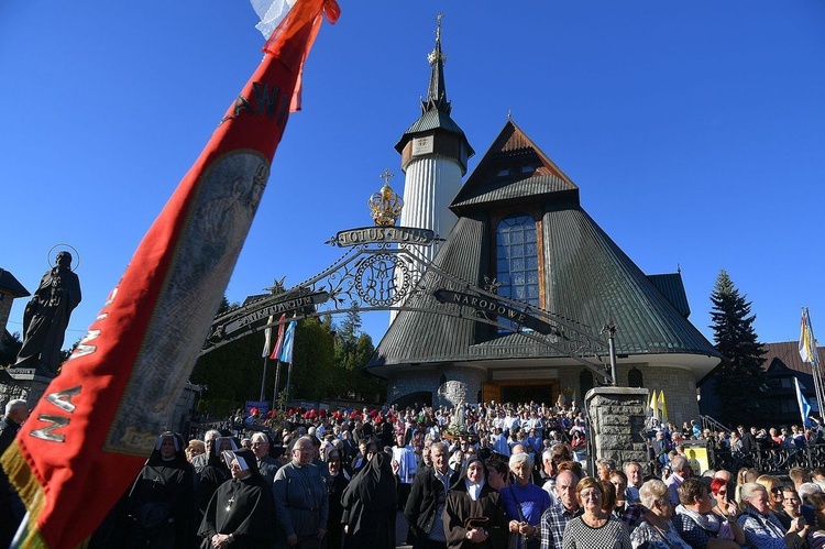 Procesja Fatimska ulicami Zakopanego