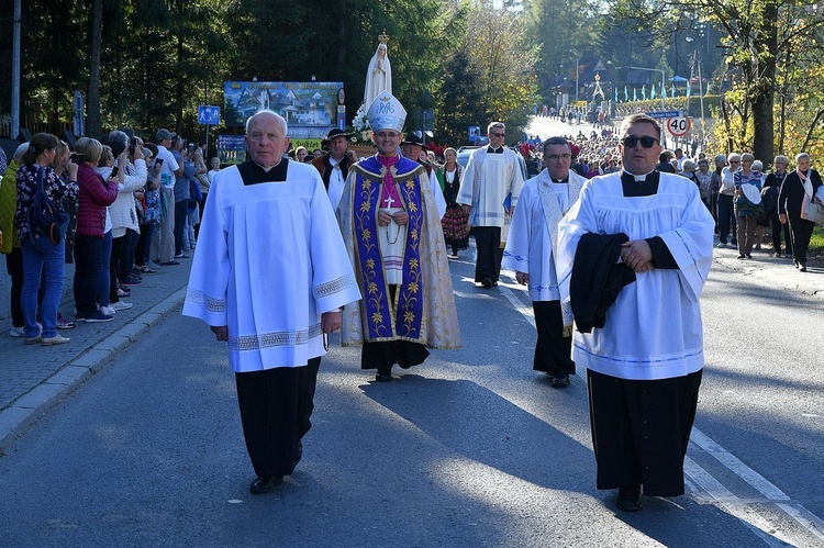 Procesja Fatimska ulicami Zakopanego