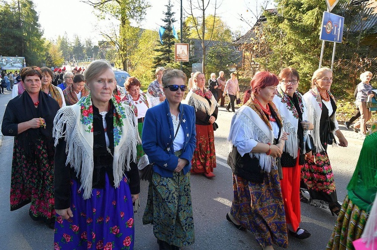 Procesja Fatimska ulicami Zakopanego