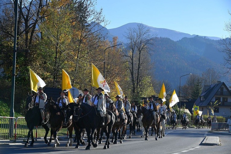 Procesja Fatimska ulicami Zakopanego
