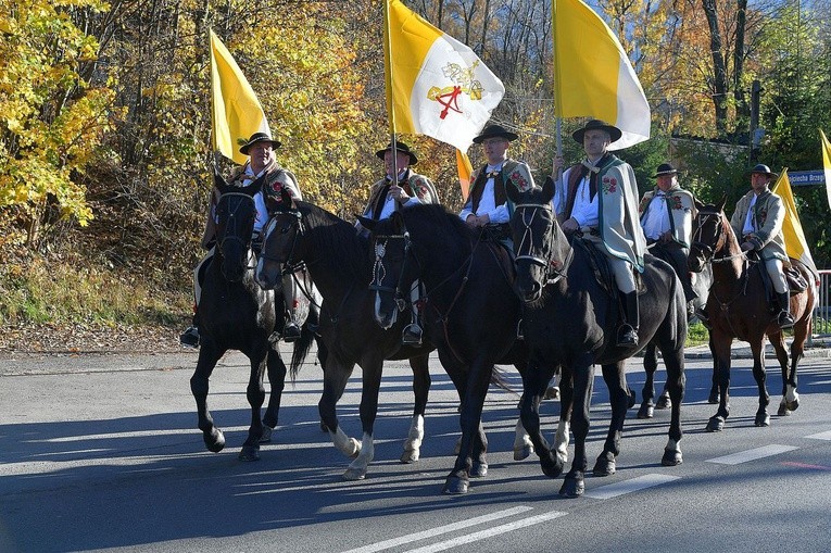 Procesja Fatimska ulicami Zakopanego