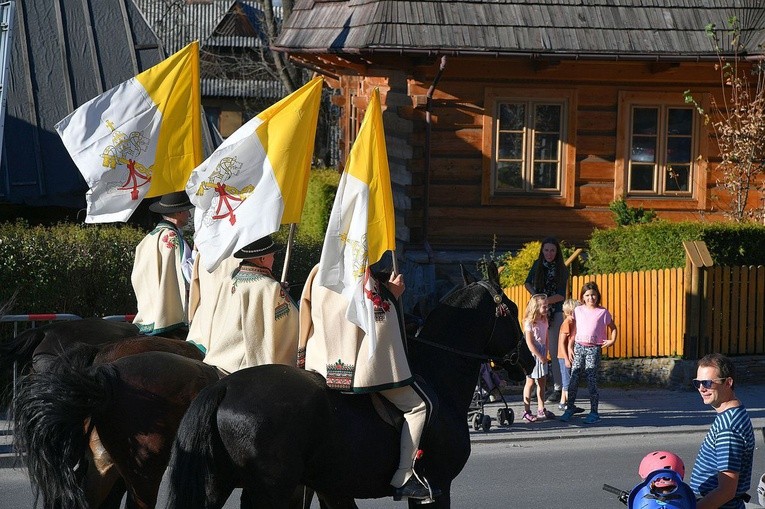 Procesja Fatimska ulicami Zakopanego