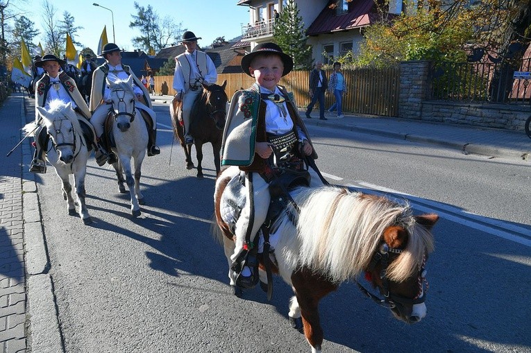 Procesja Fatimska ulicami Zakopanego