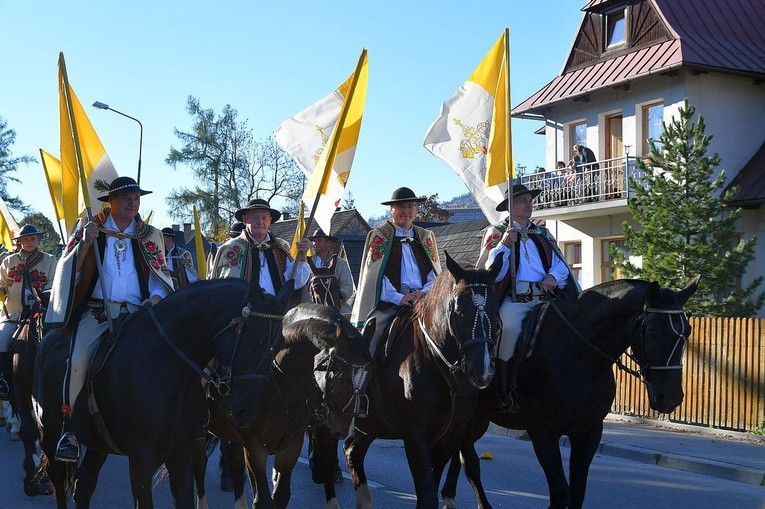 Procesja Fatimska ulicami Zakopanego