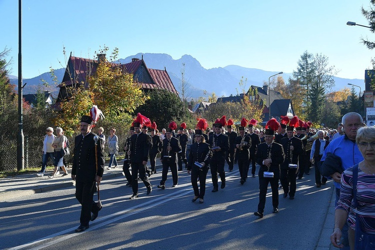 Procesja Fatimska ulicami Zakopanego