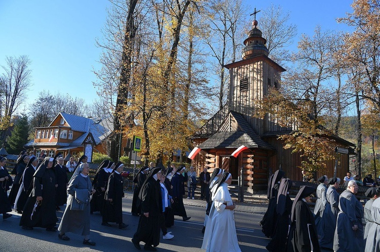 Procesja Fatimska ulicami Zakopanego